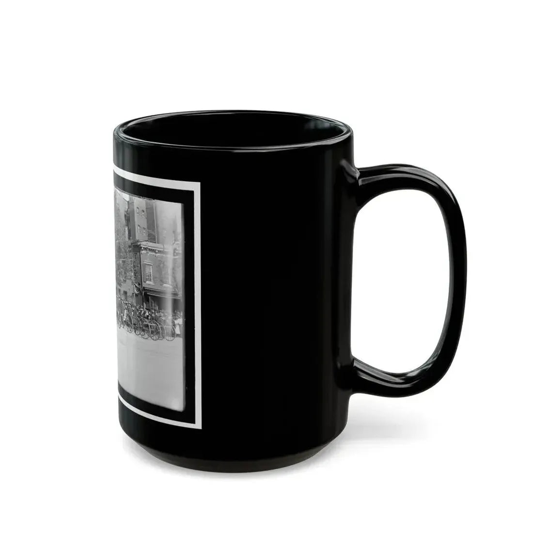 A Post Of Mountain Howitzers That Saw War Service (U.S. Civil War) Black Coffee Mug - Go Mug Yourself