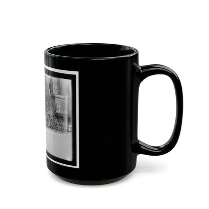 A Post Of Mountain Howitzers That Saw War Service (U.S. Civil War) Black Coffee Mug - Go Mug Yourself