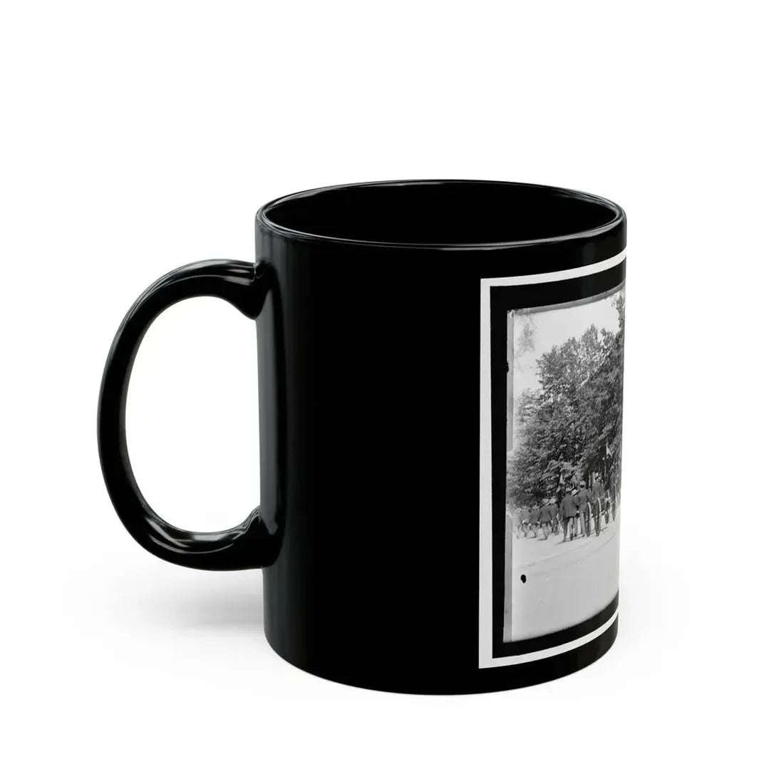 A Post Of Mountain Howitzers That Saw War Service (U.S. Civil War) Black Coffee Mug - Go Mug Yourself