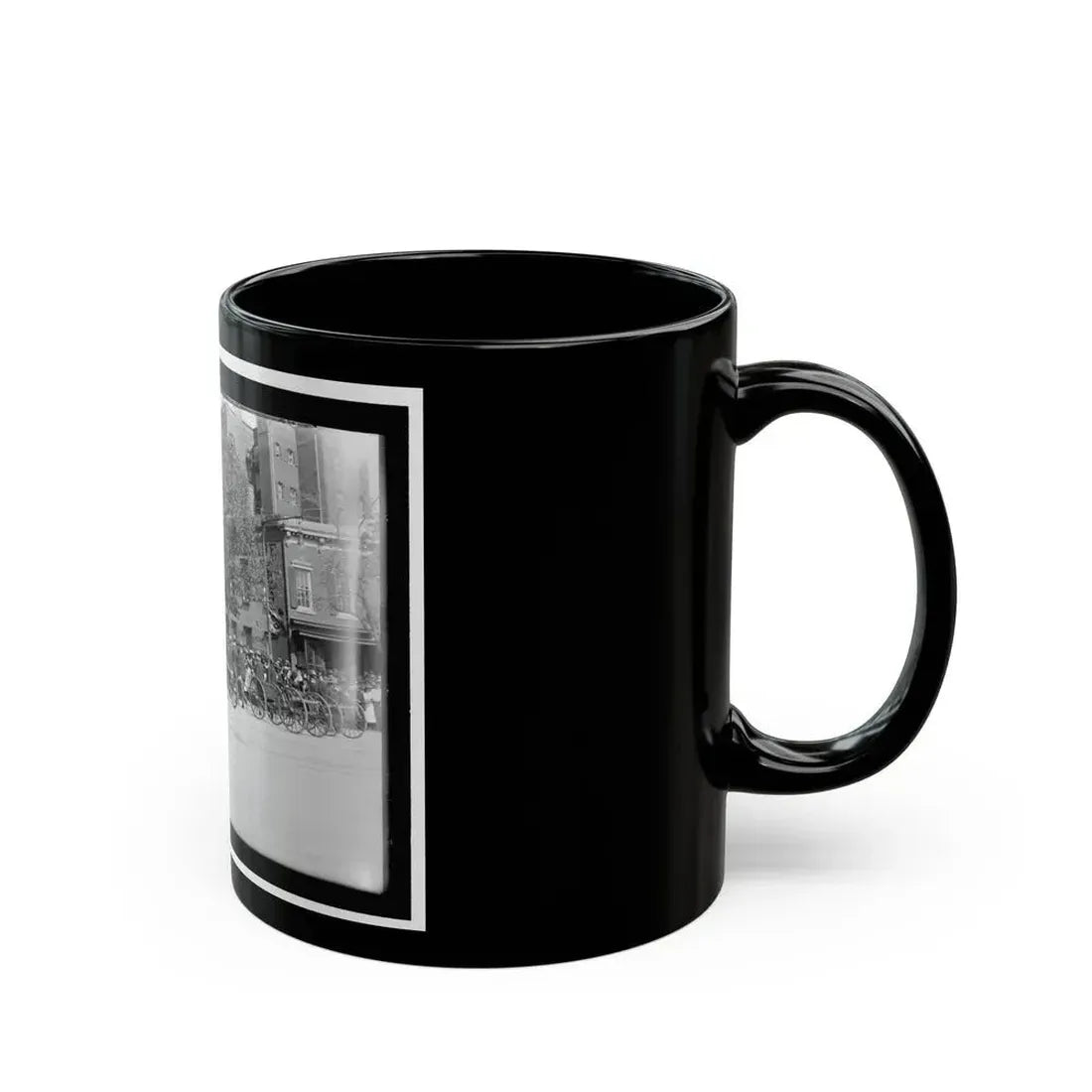 A Post Of Mountain Howitzers That Saw War Service (U.S. Civil War) Black Coffee Mug - Go Mug Yourself