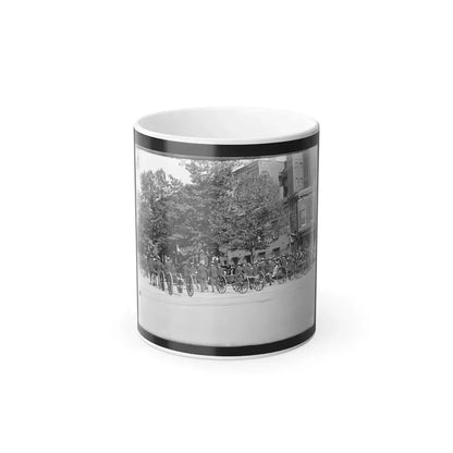 A Post of Mountain Howitzers That Saw War Service (U.S. Civil War) Color Changing Coffee Mug 11oz Default Title 11oz - Go Mug Yourself