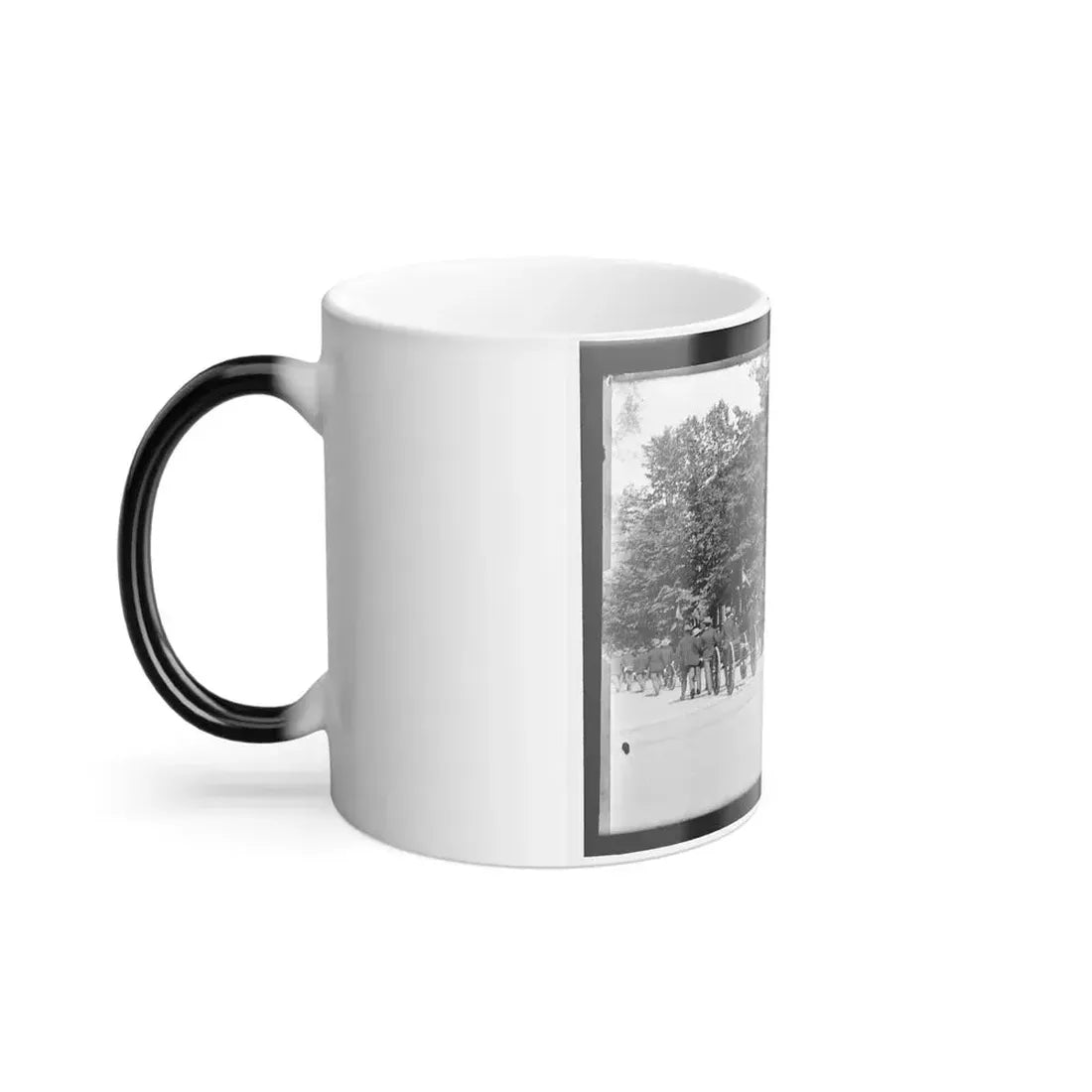 A Post of Mountain Howitzers That Saw War Service (U.S. Civil War) Color Changing Coffee Mug 11oz - Go Mug Yourself