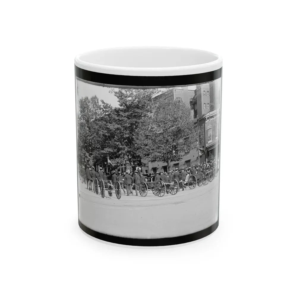 A Post Of Mountain Howitzers That Saw War Service (U.S. Civil War) White Coffee Mug 11oz - Go Mug Yourself