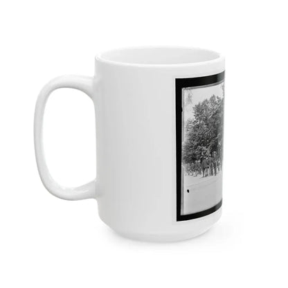 A Post Of Mountain Howitzers That Saw War Service (U.S. Civil War) White Coffee Mug - Go Mug Yourself