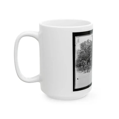 A Post Of Mountain Howitzers That Saw War Service (U.S. Civil War) White Coffee Mug - Go Mug Yourself