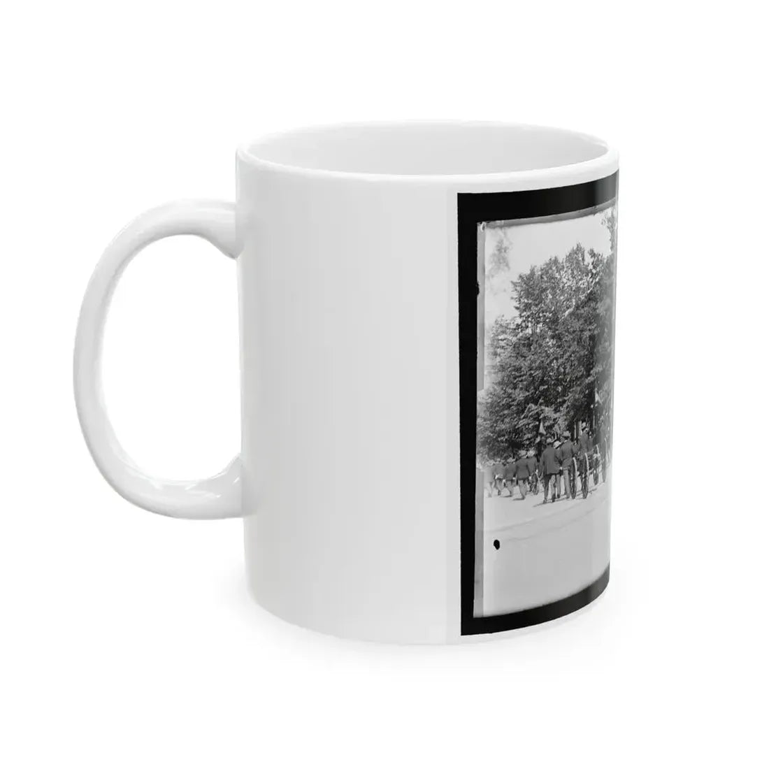 A Post Of Mountain Howitzers That Saw War Service (U.S. Civil War) White Coffee Mug - Go Mug Yourself