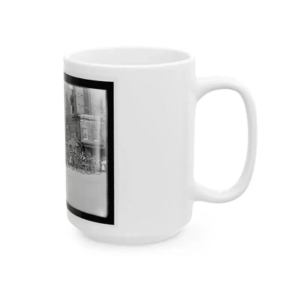 A Post Of Mountain Howitzers That Saw War Service (U.S. Civil War) White Coffee Mug - Go Mug Yourself