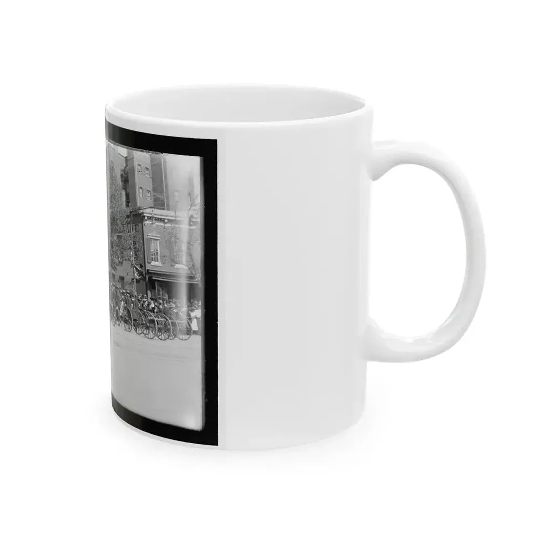 A Post Of Mountain Howitzers That Saw War Service (U.S. Civil War) White Coffee Mug - Go Mug Yourself