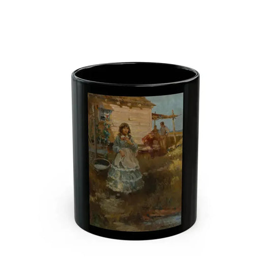 A Prairie Rose, book cover (Little Brown, 1941) - Black Coffee Mug 11oz - Go Mug Yourself
