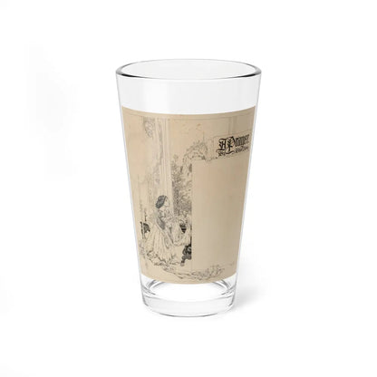 A Prayer, interior magazine illustration (Magazine Illustration) Pint Glass 16oz-16oz-Go Mug Yourself