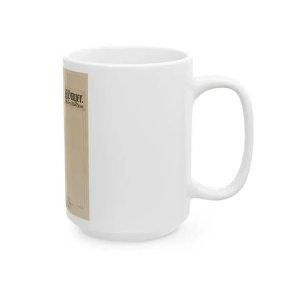A Prayer, interior magazine illustration - White Coffee Mug - Go Mug Yourself