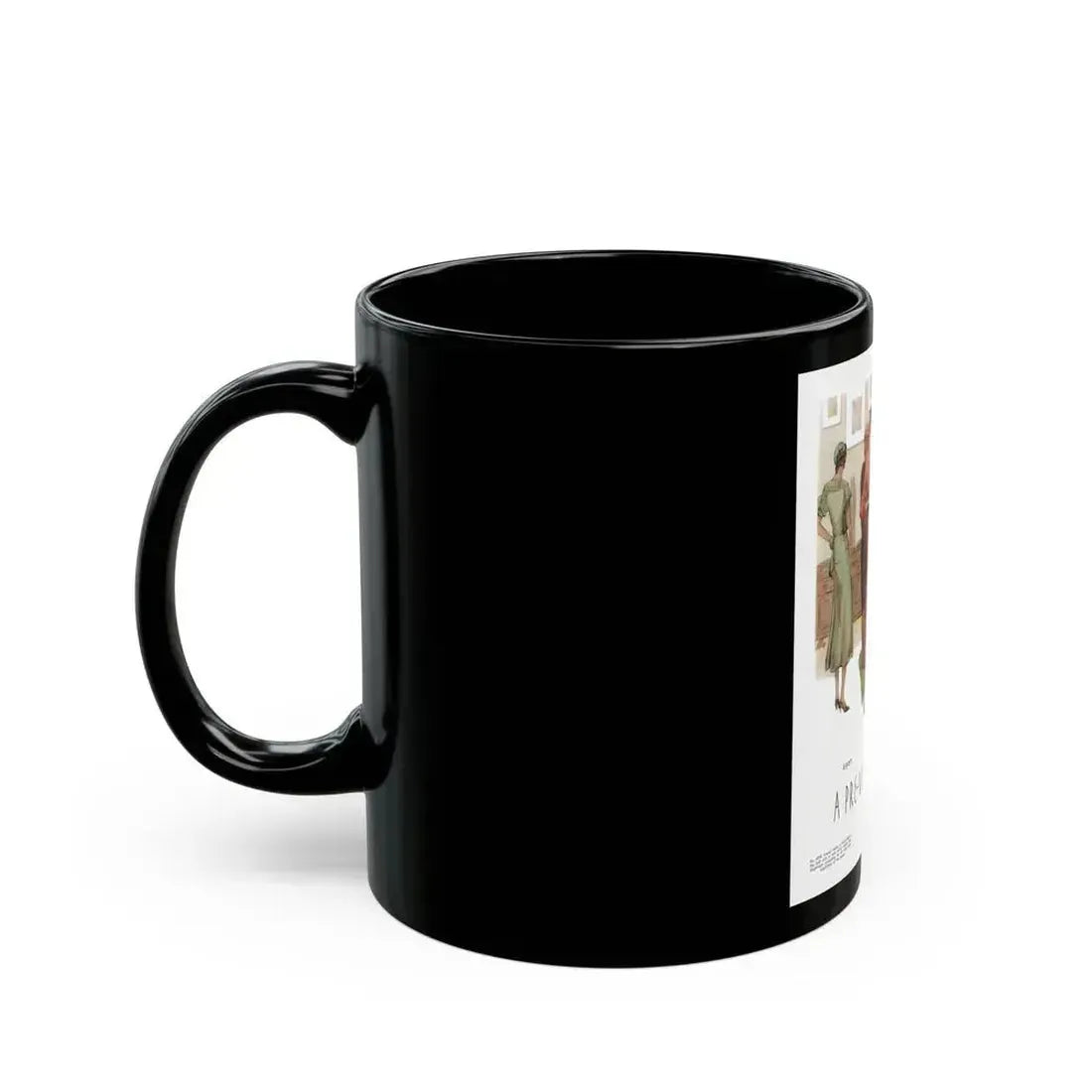 A Pre-View Of Fashions, McCall's, May 1932 - Black Coffee Mug - Go Mug Yourself