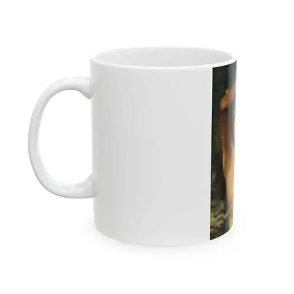 A Present for Joel, Esquire, December 1949 - White Coffee Mug - Go Mug Yourself