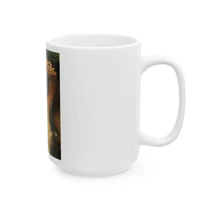 A Present for Joel, Esquire, December 1949 - White Coffee Mug - Go Mug Yourself