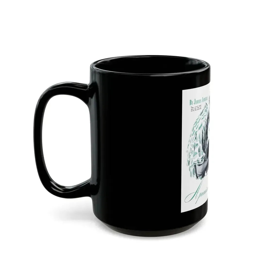 A Promise To Mark, Good Housekeeping, July 1943 - Black Coffee Mug - Go Mug Yourself