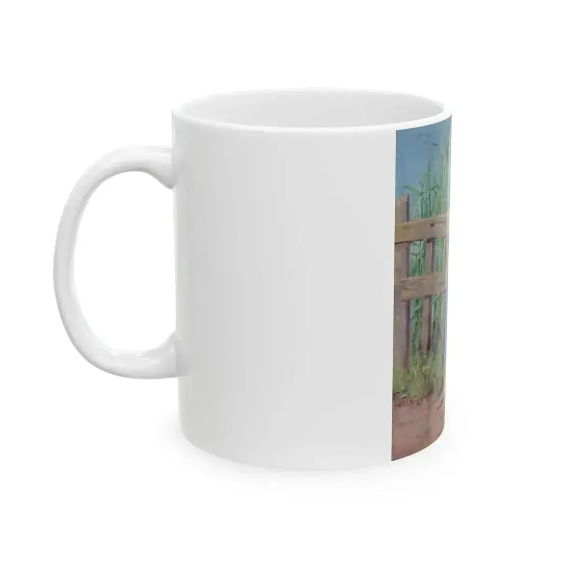 A Promising Crop, magazine story illustration, 1934 - White Coffee Mug - Go Mug Yourself