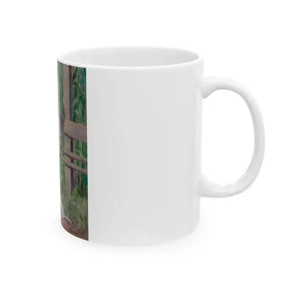 A Promising Crop, magazine story illustration, 1934 - White Coffee Mug - Go Mug Yourself