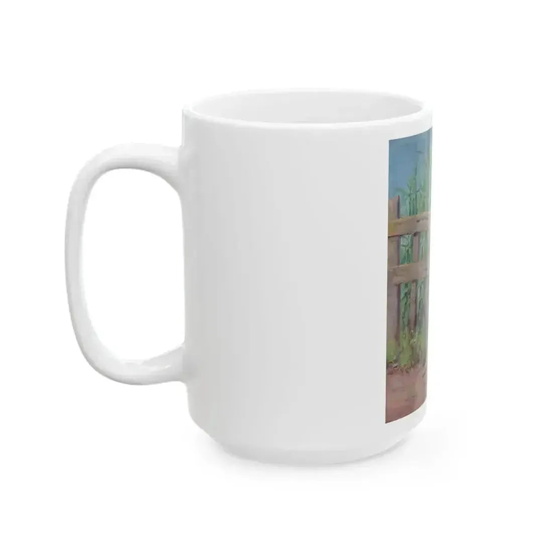 A Promising Crop, magazine story illustration, 1934 - White Coffee Mug - Go Mug Yourself