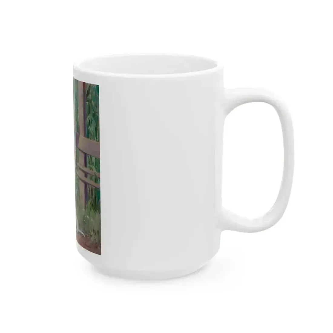A Promising Crop, magazine story illustration, 1934 - White Coffee Mug - Go Mug Yourself