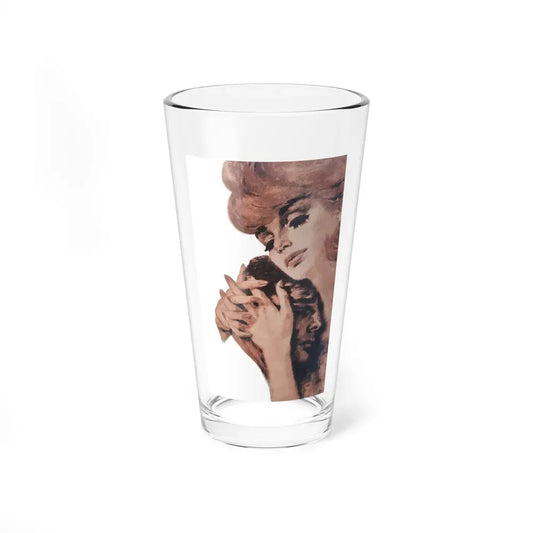 A Question of Sharing, Woman's Own Magazine, September 1963 (Magazine Illustration) Pint Glass 16oz 16oz - Go Mug Yourself