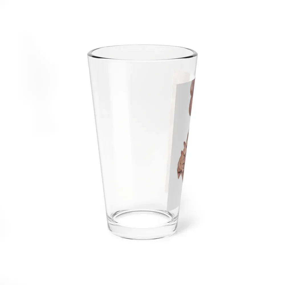 A Question of Sharing, Woman's Own Magazine, September 1963 (Magazine Illustration) Pint Glass 16oz - Go Mug Yourself