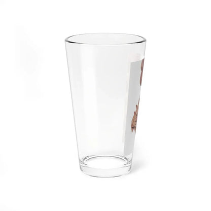A Question of Sharing, Woman's Own Magazine, September 1963 (Magazine Illustration) Pint Glass 16oz - Go Mug Yourself