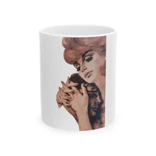 A Question of Sharing, Woman's Own Magazine, September 1963 - White Coffee Mug 11oz - Go Mug Yourself