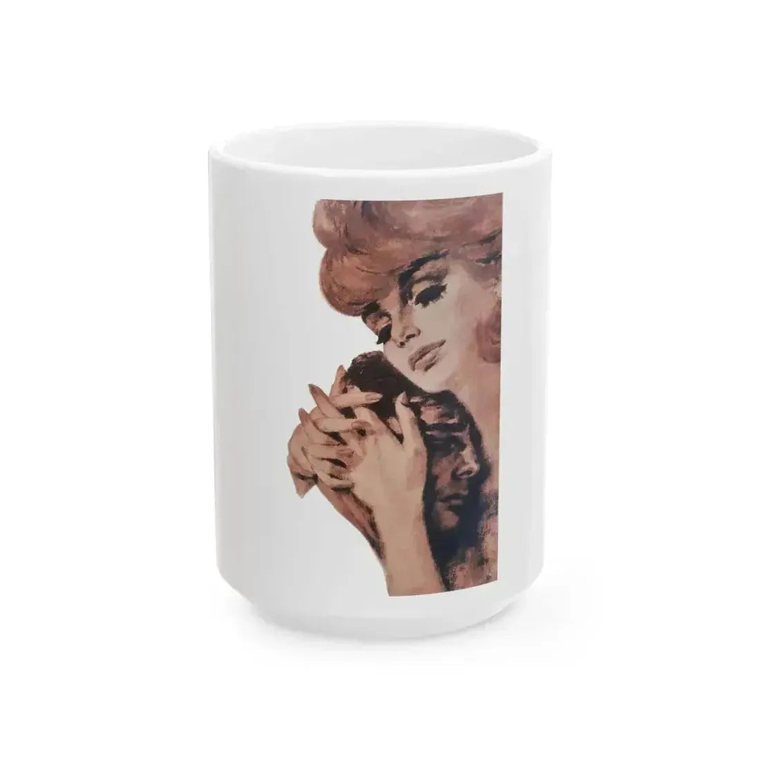 A Question of Sharing, Woman's Own Magazine, September 1963 - White Coffee Mug 15oz - Go Mug Yourself