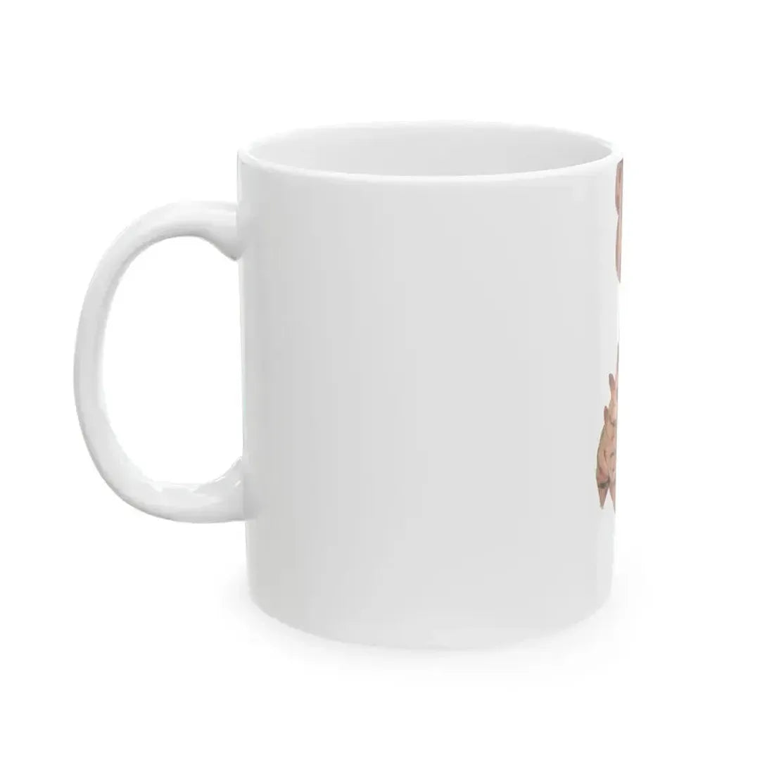A Question of Sharing, Woman's Own Magazine, September 1963 - White Coffee Mug - Go Mug Yourself