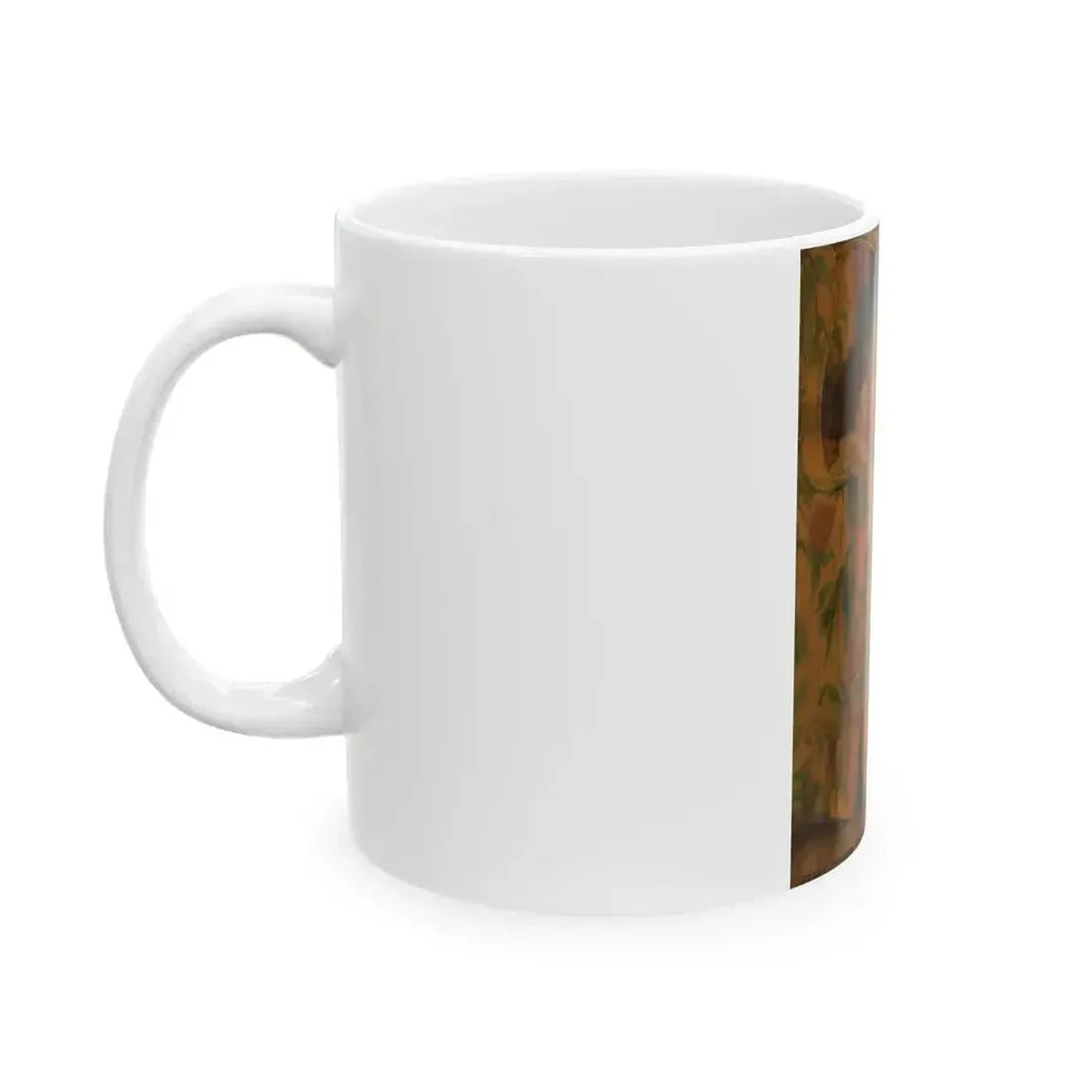 A Rainy Day, Dream Blocks original illustration, 1908 - White Coffee Mug - Go Mug Yourself