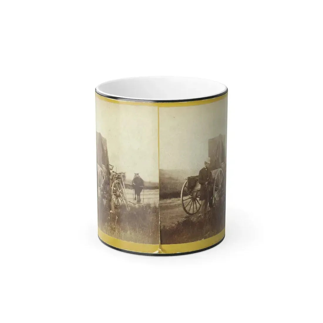 A Rare Specimen Found on Hill Above Fort Riley, Kansas, 420 Miles West of St. Louis, Mo. (U.S. Civil War) Color Changing Coffee Mug 11oz Default Title - Go Mug Yourself