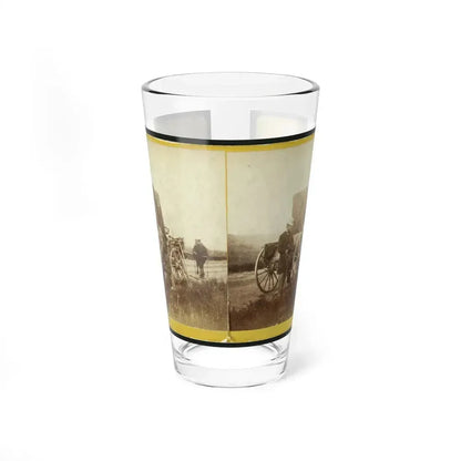 A Rare Specimen Found On Hill Above Fort Riley, Kansas, 420 Miles West Of St. Louis, Mo. (U.S. Civil War) Pint Glass 16oz 16oz - Go Mug Yourself
