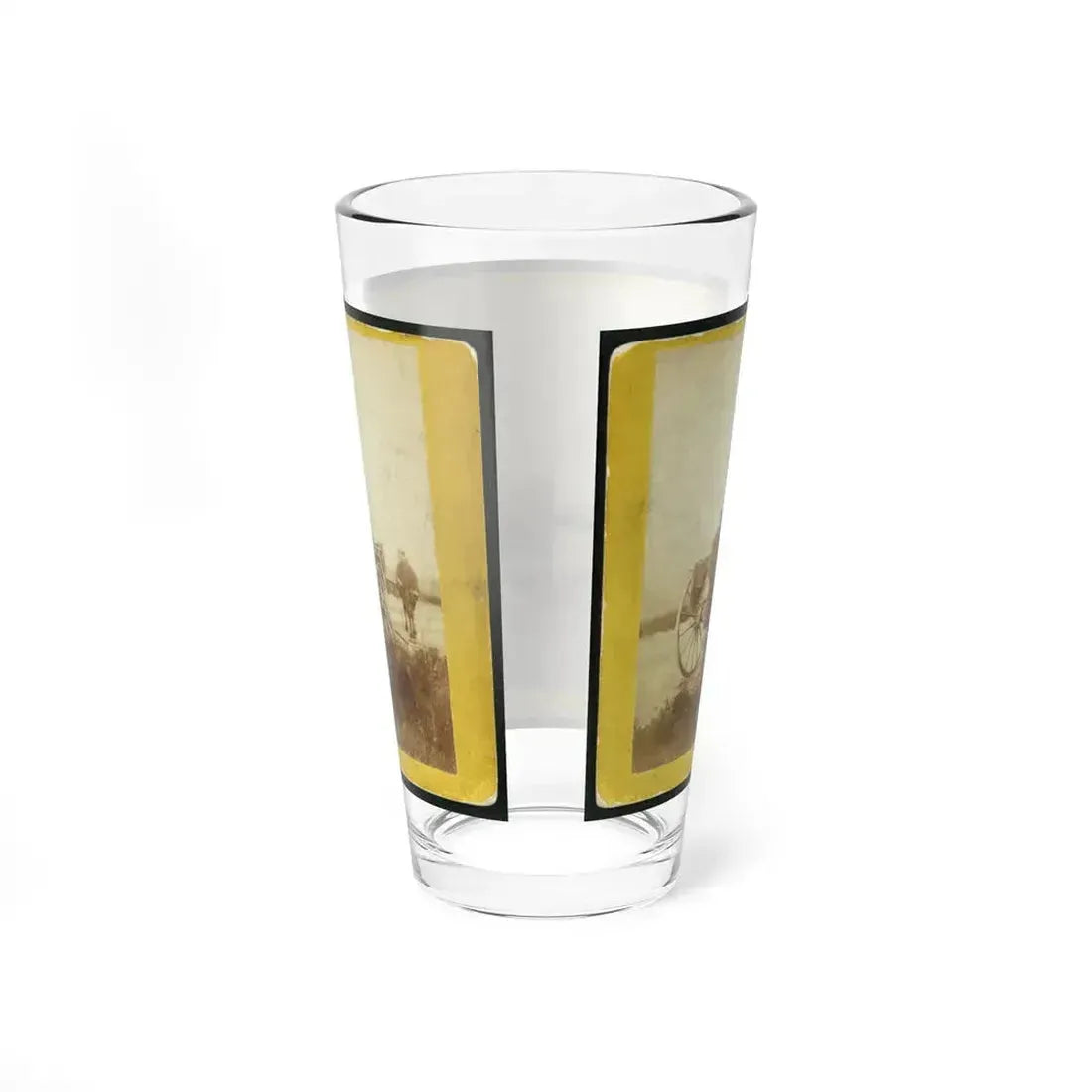 A Rare Specimen Found On Hill Above Fort Riley, Kansas, 420 Miles West Of St. Louis, Mo. (U.S. Civil War) Pint Glass 16oz - Go Mug Yourself