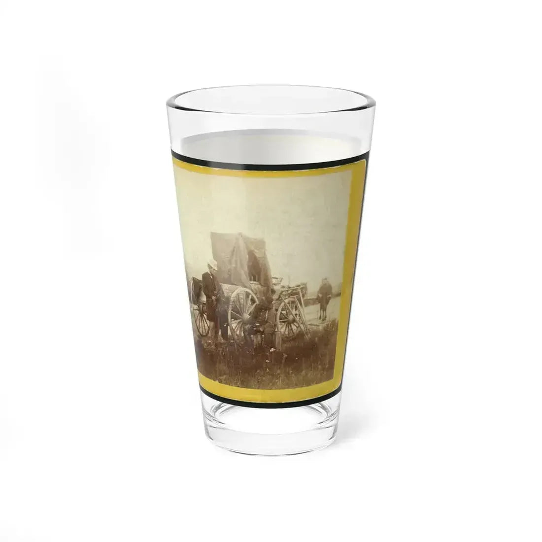 A Rare Specimen Found On Hill Above Fort Riley, Kansas, 420 Miles West Of St. Louis, Mo. (U.S. Civil War) Pint Glass 16oz - Go Mug Yourself