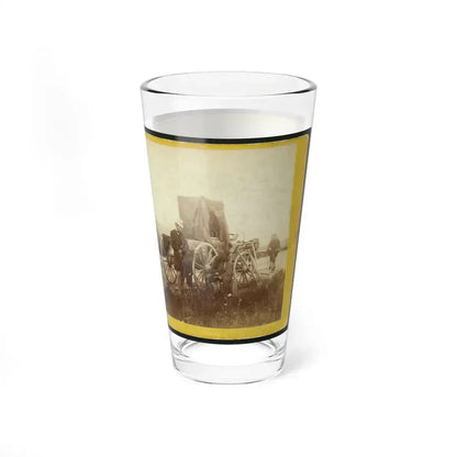 A Rare Specimen Found On Hill Above Fort Riley, Kansas, 420 Miles West Of St. Louis, Mo. (U.S. Civil War) Pint Glass 16oz - Go Mug Yourself