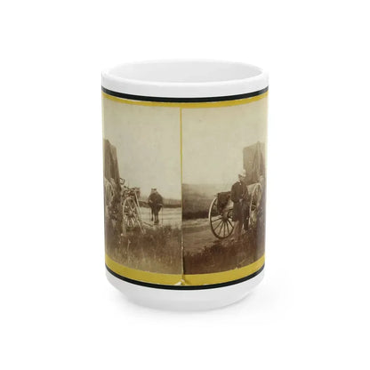 A Rare Specimen Found On Hill Above Fort Riley, Kansas, 420 Miles West Of St. Louis, Mo. (U.S. Civil War) White Coffee Mug 15oz - Go Mug Yourself