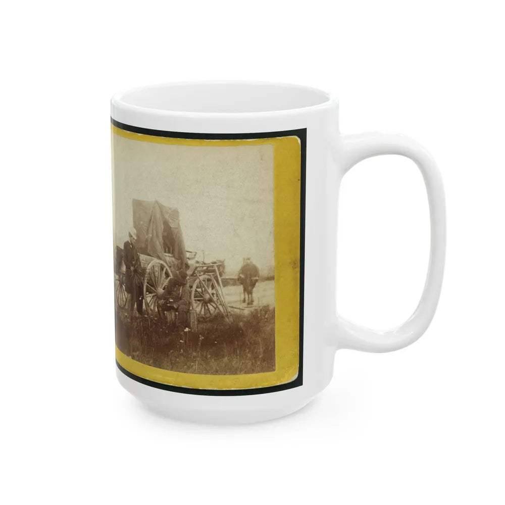 A Rare Specimen Found On Hill Above Fort Riley, Kansas, 420 Miles West Of St. Louis, Mo. (U.S. Civil War) White Coffee Mug-Go Mug Yourself