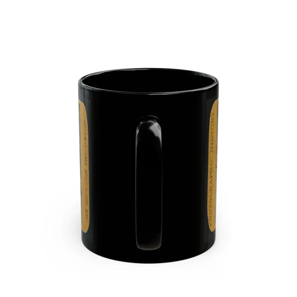 A Rebel Soldier, Killed In The Trenches Before Petersburgh (I.E. Petersburg) ... (U.S. Civil War) Black Coffee Mug - Go Mug Yourself
