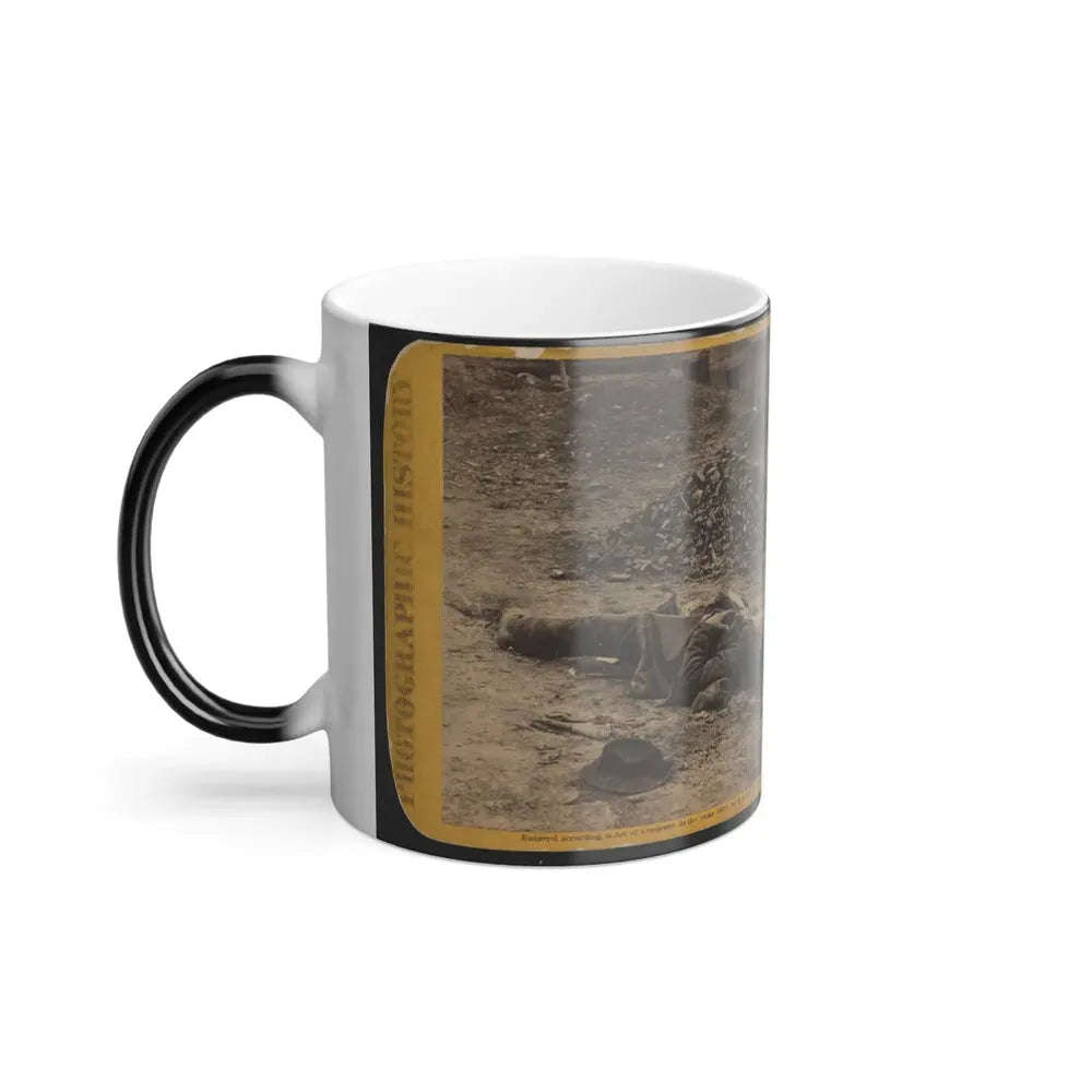A Rebel Soldier, Killed in the Trenches Before Petersburgh (I.E. Petersburg) ... (U.S. Civil War) Color Changing Coffee Mug 11oz - Go Mug Yourself