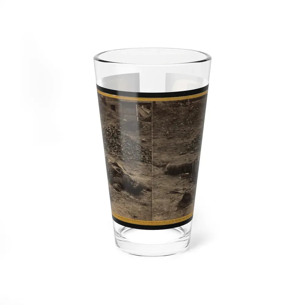 A Rebel Soldier, Killed In The Trenches Before Petersburgh (I.E. Petersburg) ... (U.S. Civil War) Pint Glass 16oz 16oz - Go Mug Yourself