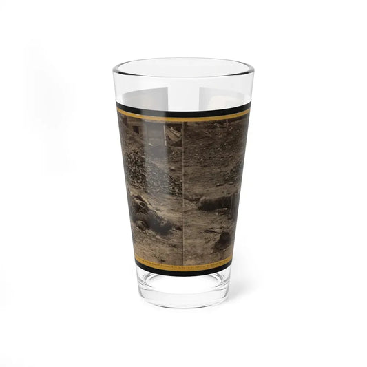A Rebel Soldier, Killed In The Trenches Before Petersburgh (I.E. Petersburg) ... (U.S. Civil War) Pint Glass 16oz 16oz - Go Mug Yourself