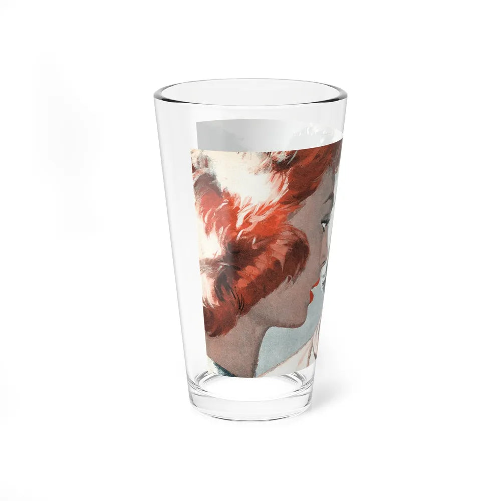 A Reed From The River by Diana Kemp (2), Woman's Realm, 1959 (Magazine Illustration) Pint Glass 16oz-Go Mug Yourself