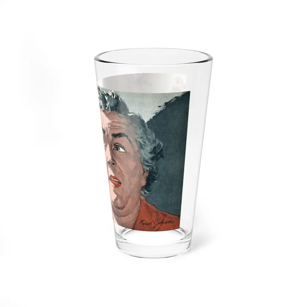 A Reed From The River by Diana Kemp (2), Woman's Realm, 1959 (Magazine Illustration) Pint Glass 16oz-Go Mug Yourself