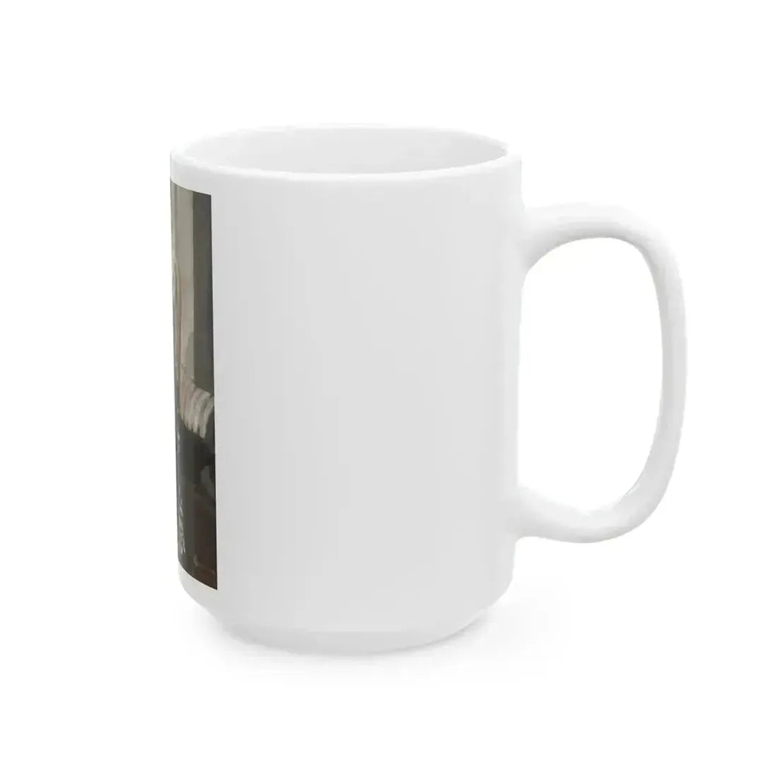 A Reflection of Beauty, magazine story illustration, circa 1930s - White Coffee Mug - Go Mug Yourself