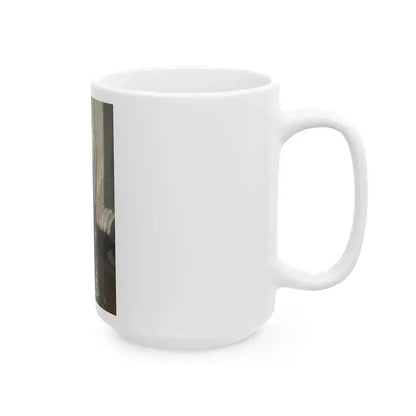 A Reflection of Beauty, magazine story illustration, circa 1930s - White Coffee Mug - Go Mug Yourself