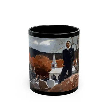 A Reflective Moment, 1936 - Black Coffee Mug 11oz - Go Mug Yourself
