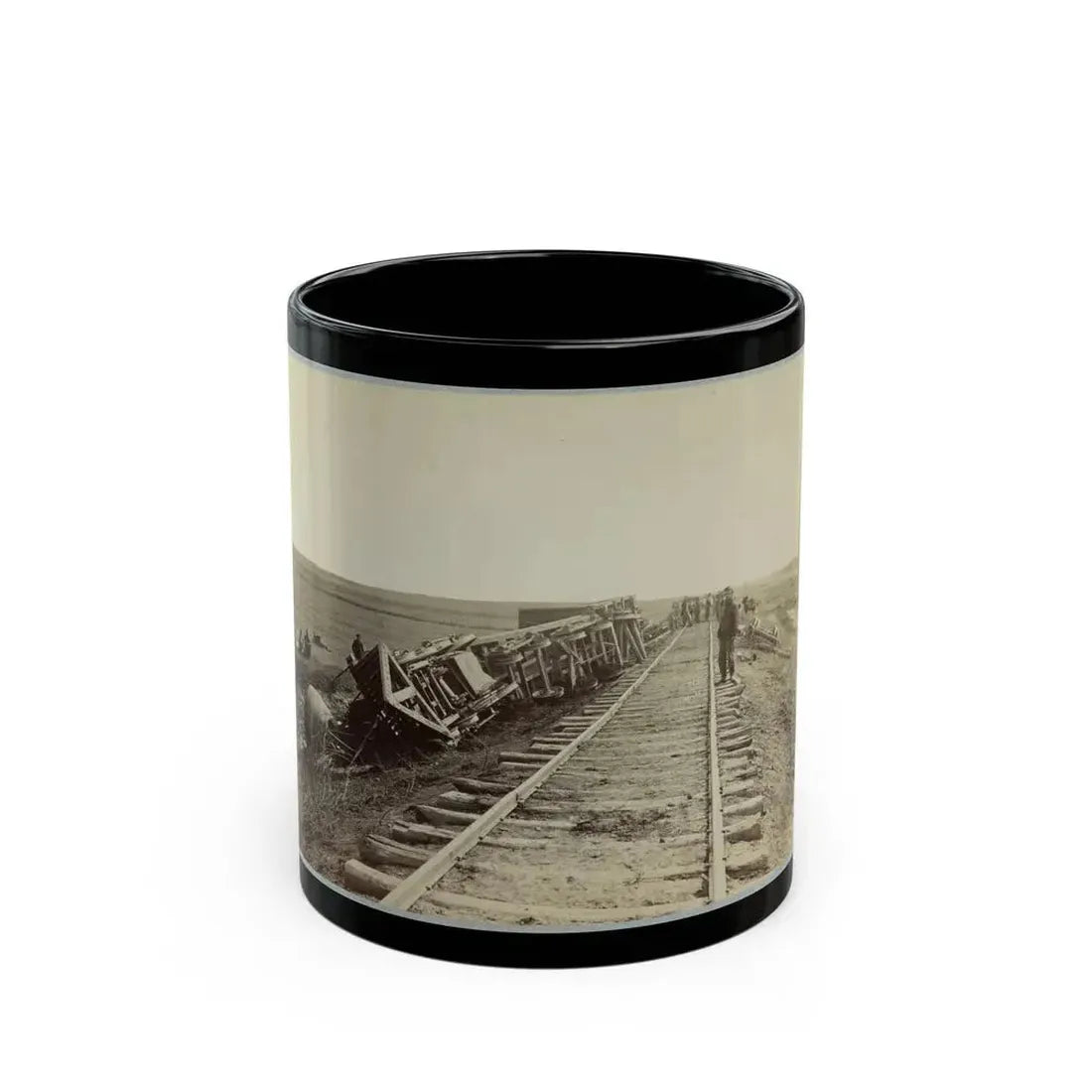 A Relic Of Pope's Retreat (U.S. Civil War) Black Coffee Mug 11oz - Go Mug Yourself