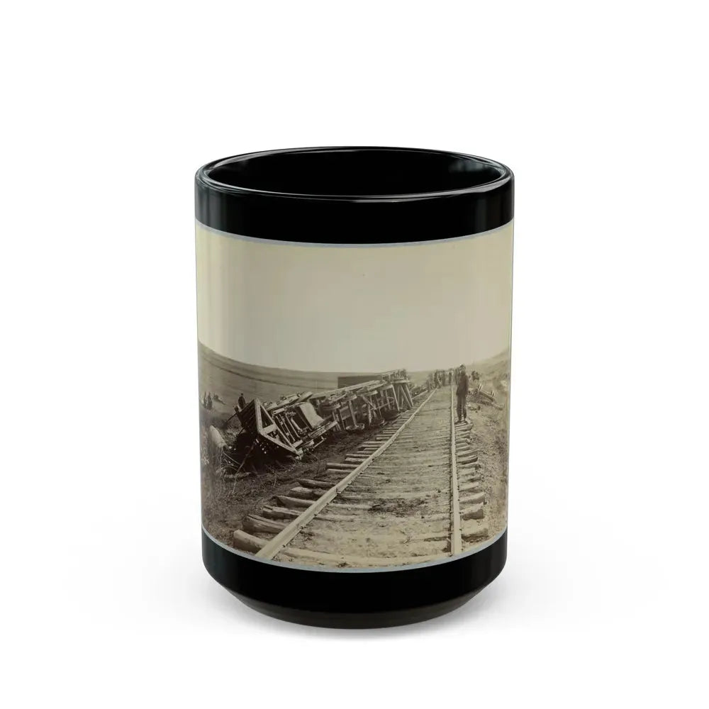 A Relic Of Pope's Retreat (U.S. Civil War) Black Coffee Mug 15oz - Go Mug Yourself