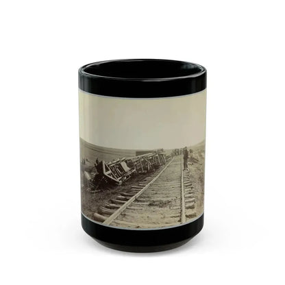 A Relic Of Pope's Retreat (U.S. Civil War) Black Coffee Mug 15oz - Go Mug Yourself