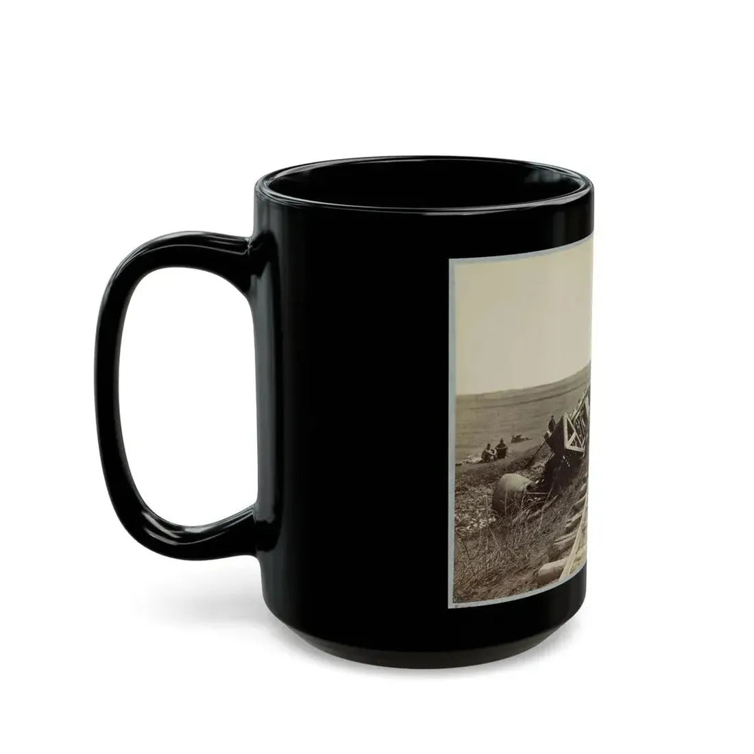 A Relic Of Pope's Retreat (U.S. Civil War) Black Coffee Mug - Go Mug Yourself